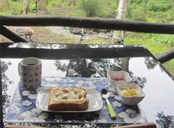 朝食の写真